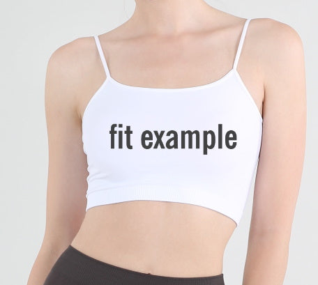 Gameday Stars Seamless Crop Top (Available in Two Colors)