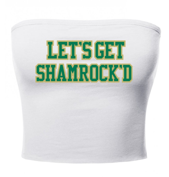 Let's Get Shamrock'd Tube Top (Available in 2 Colors)