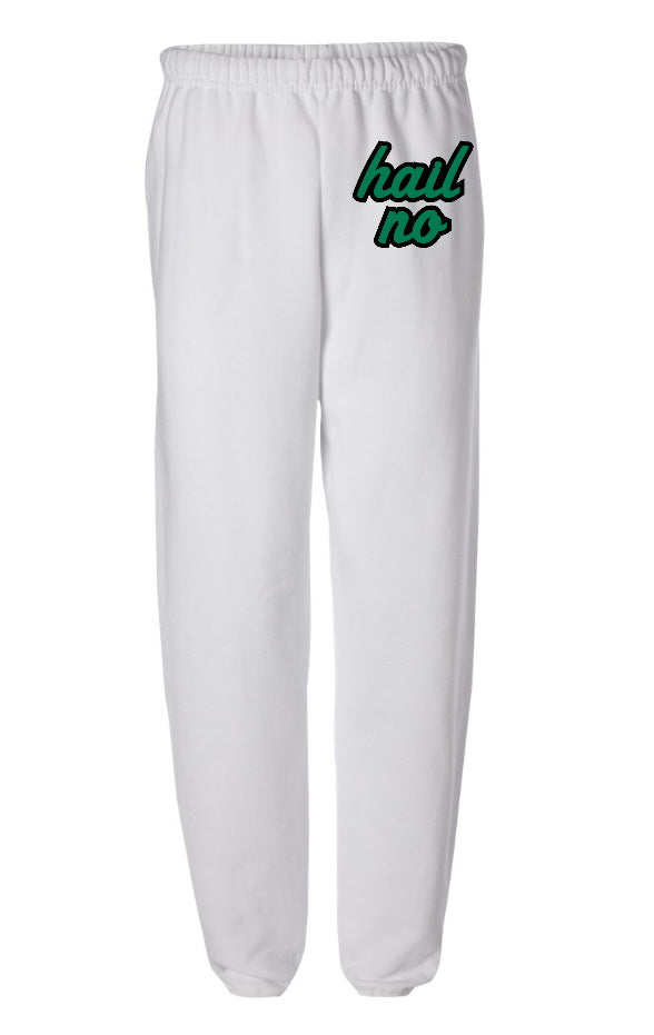 Hail No White Sweatpants