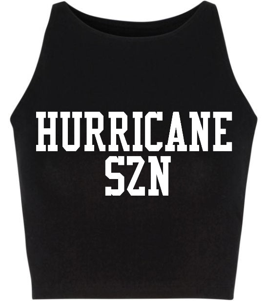 Hurricane SZN Sleeveless Crop Top