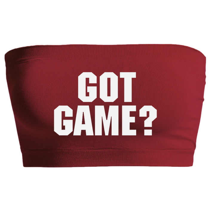 Got Game? Seamless Bandeau (Available in 2 Colors)