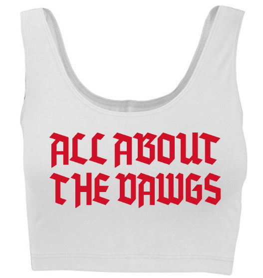 All About It Tank Crop Top (Available in 2 Colors)