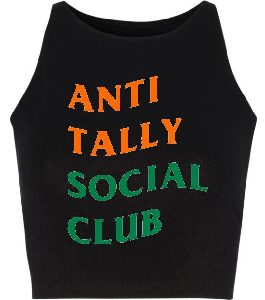 Social Club Sleeveless Crop Top