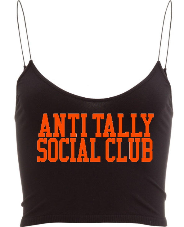 Social Club Seamless Skinny Strap Crop Top (Available in 2 Colors)