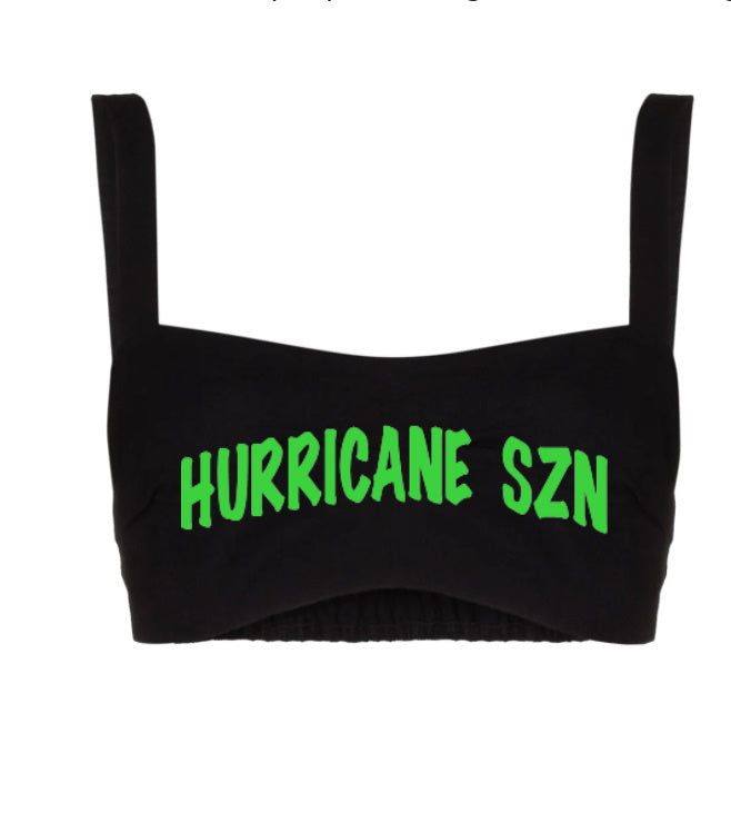 Hurricane SZN Neon Cali Crop Top