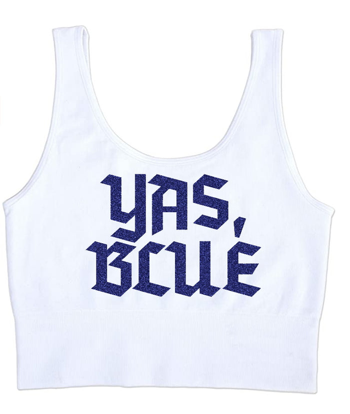 YAS Seamless Ribbed Tank Crop Top