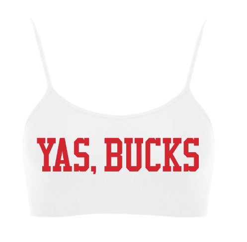 YAS Seamless Spaghetti Strap Super Crop Top (Available in 2 Colors)