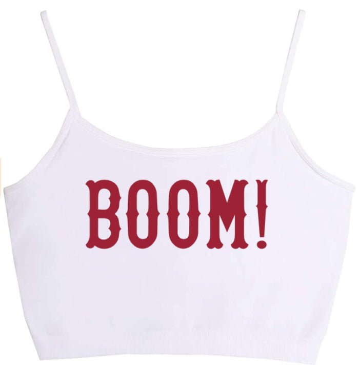 Boom! Seamless Crop Top (Available in 2 Colors)