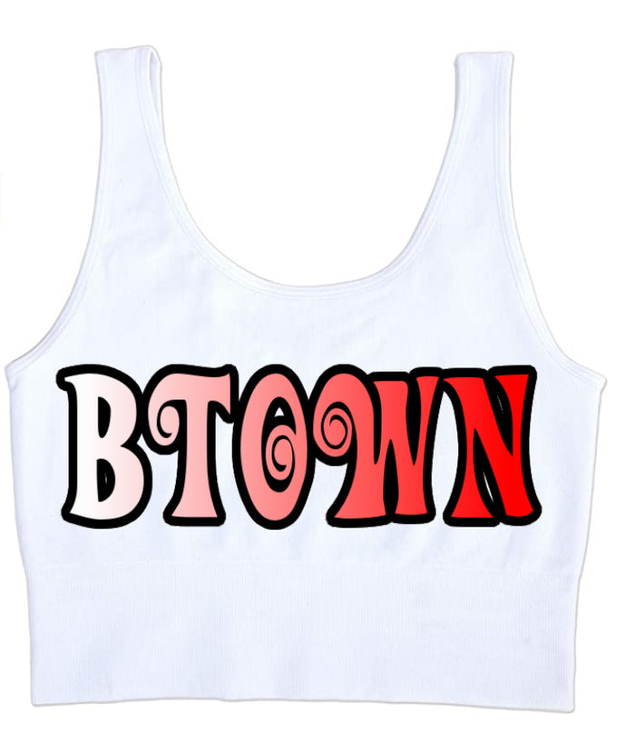 BTOWN Seamless Tank Crop Top (Available in 2 Colors)