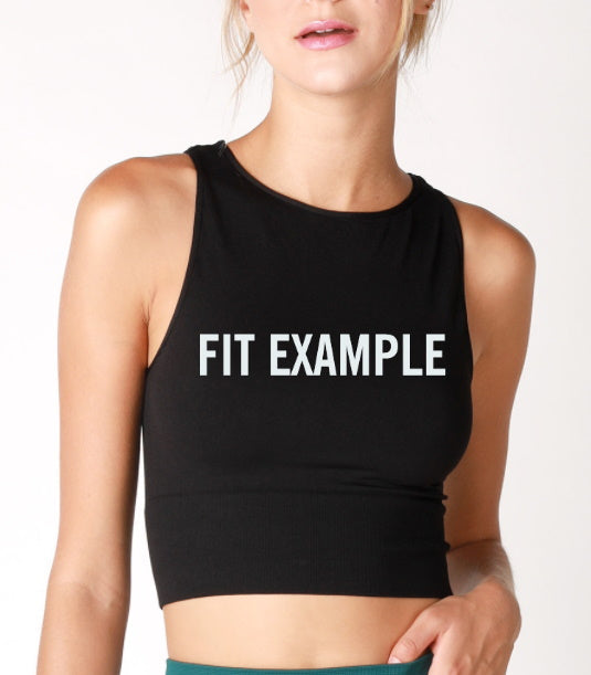 Social Club Sleeveless Crop Top