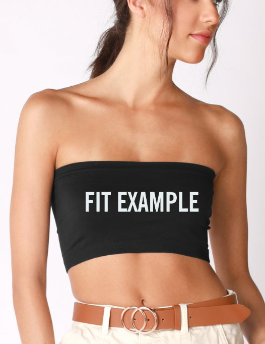 Here For The Bucks Seamless Bandeau (Available in 2 Colors)