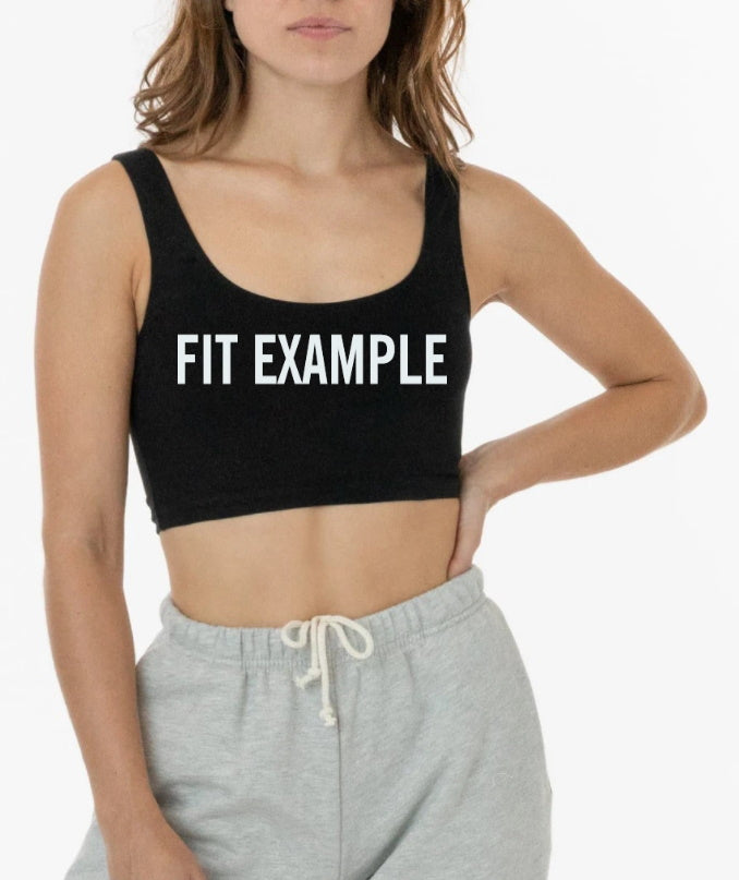 FSWHO? Seamless Tank Crop Top (Available in 2 Colors)