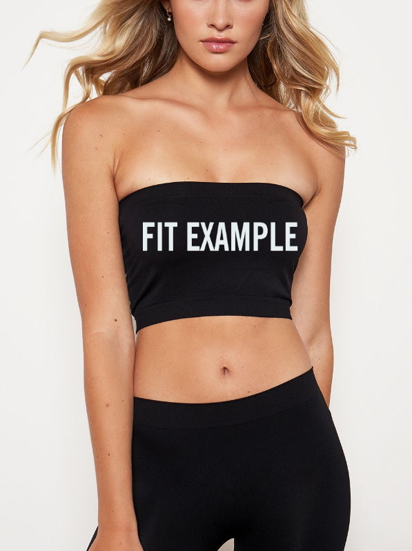 Go State! Seamless Crop Tube Top