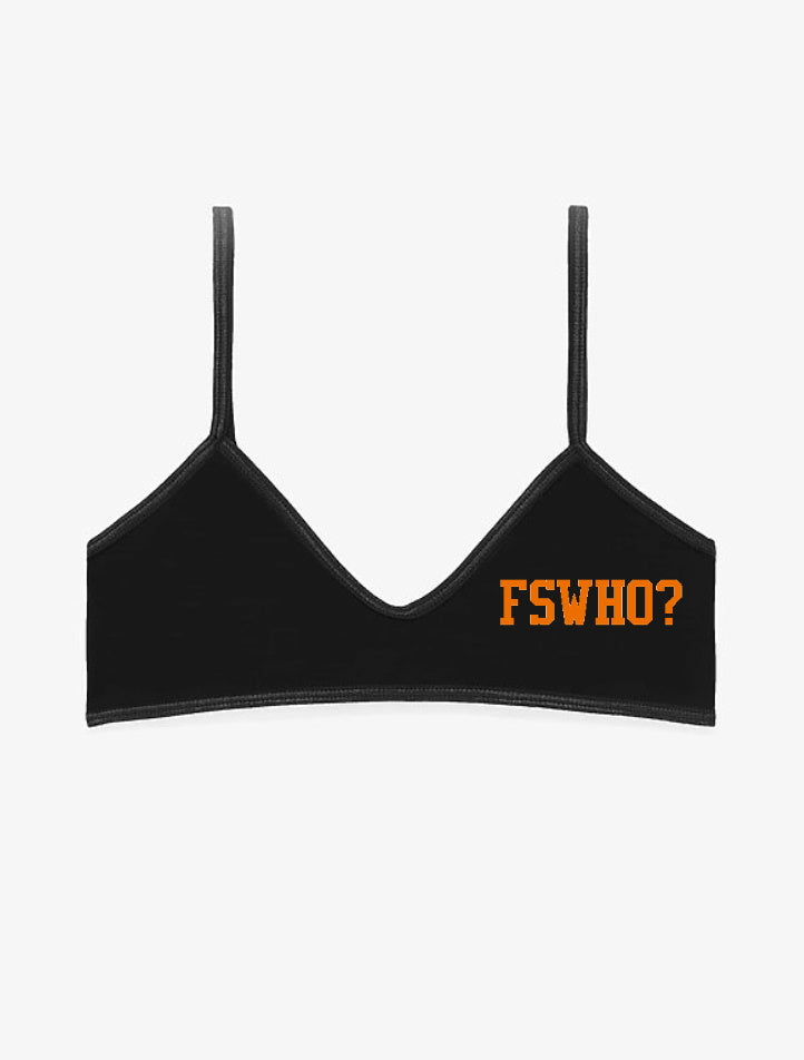 FSWHO? Bralette (Available in 2 Colors)