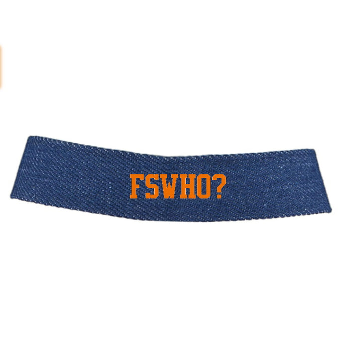 FSWHO? Denim Choker