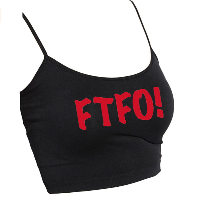 FTFO! Seamless Spaghetti Strap Crop Top