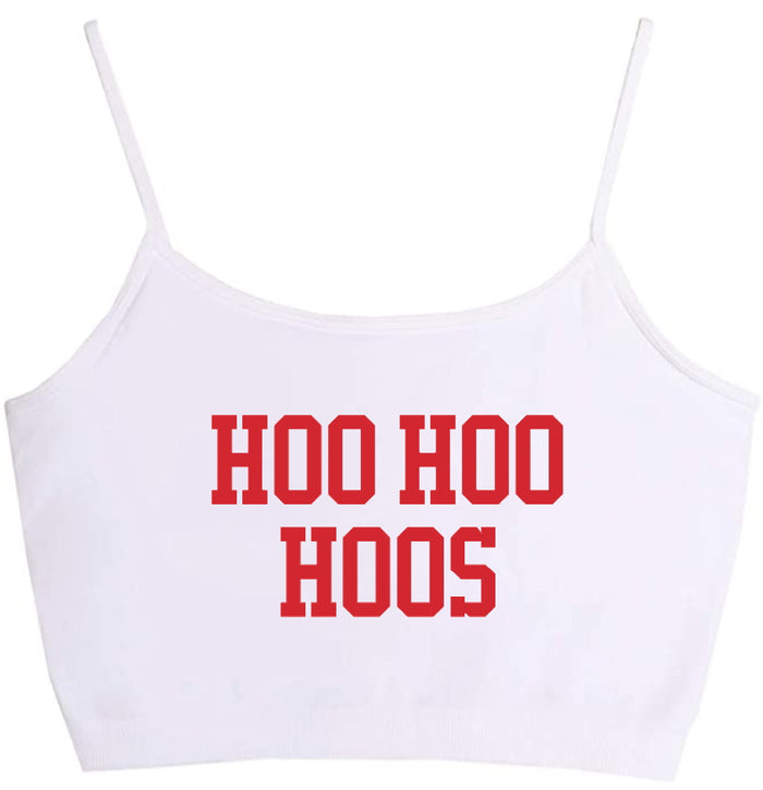 Hoo Hoo Hoos Seamless Crop Top (Available in 2 Colors)