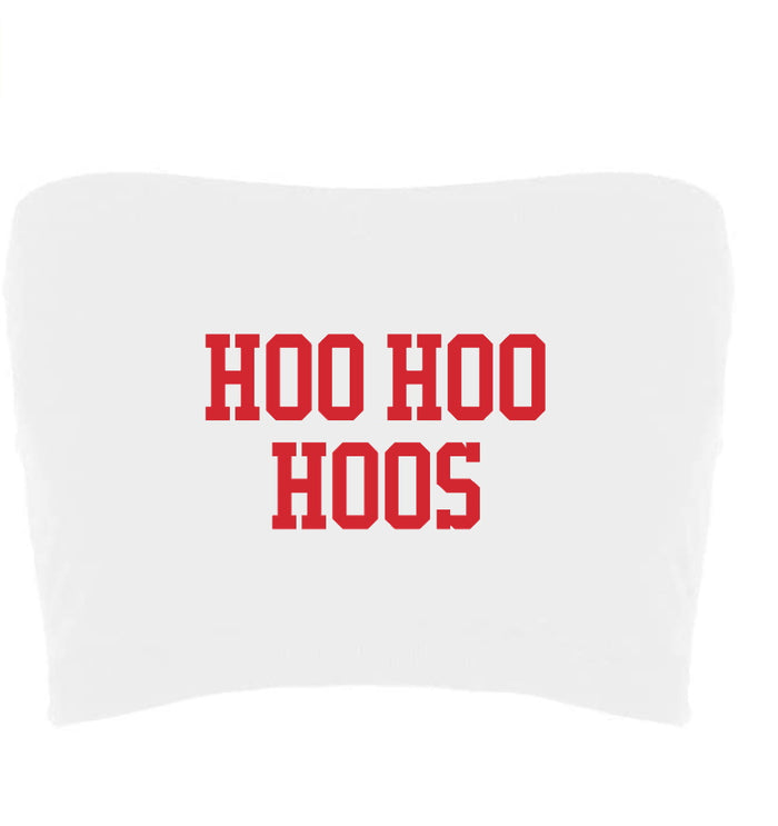 Hoo Hoo Hoos Seamless Crop Tube Top (Available in 2 Colors)