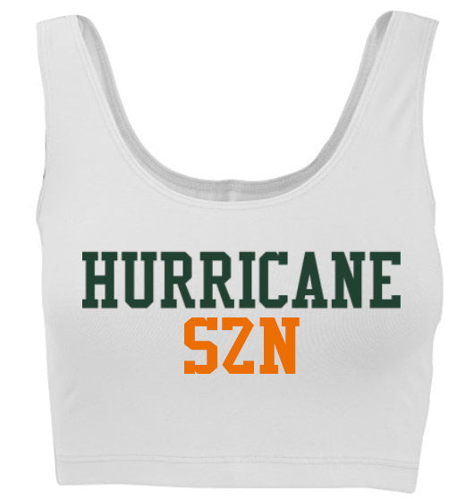 Hurricane SZN Tank Crop Top (Available in 2 Colors)