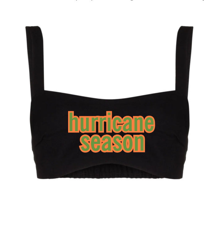 Hurricane Season Cali Crop Top