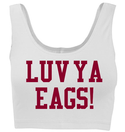 LUV YA! Tank Crop Top (Available in 2 Colors)