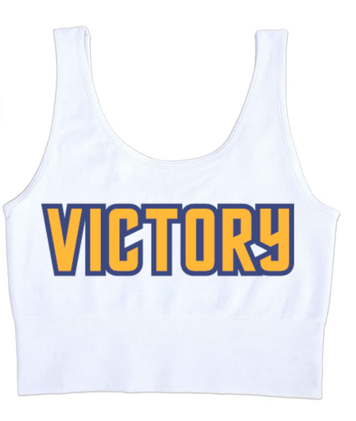 Victory Seamless Tank Crop Top